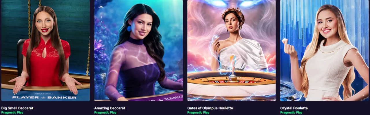 pelifantti casino live games